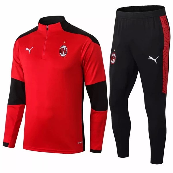 Tuta Calcio AC Milan 20/21 Rosso Nero Bianco